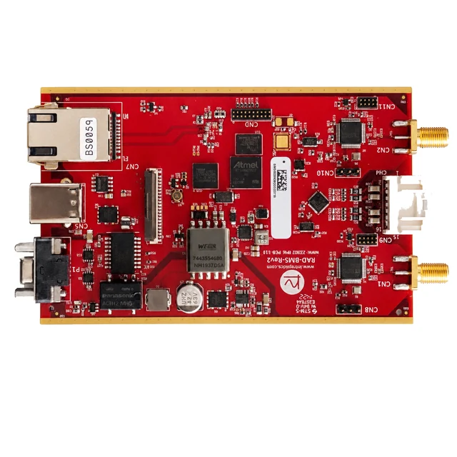 Representative wireless battery management main control and communication PCBA