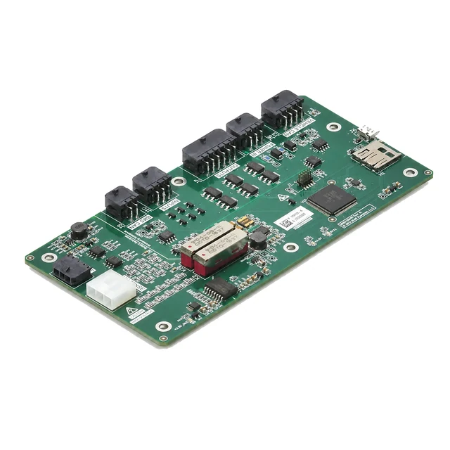Representative battery SOH main controller and cell temperature acquisition PCBA
