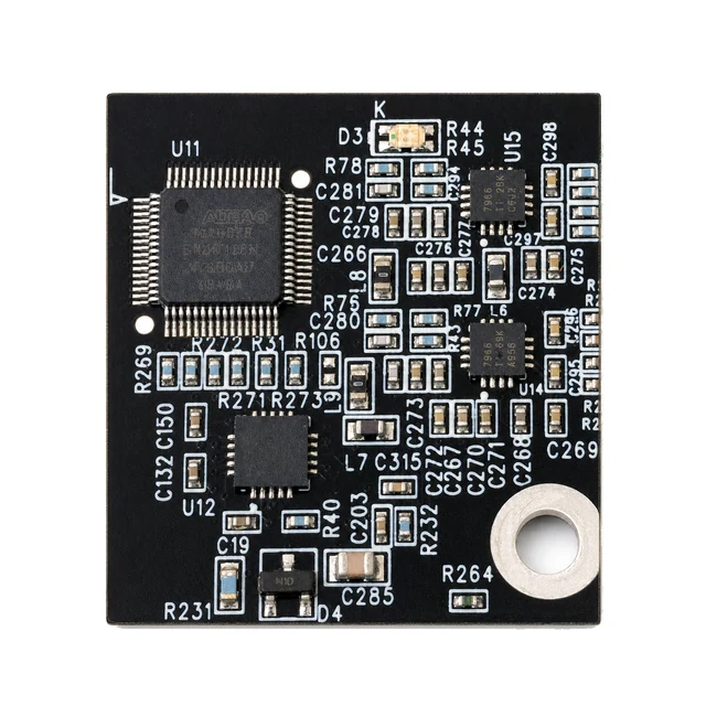 Representative home energy monitor with ADC and CPLD sampling board plus ARM wireless compute board