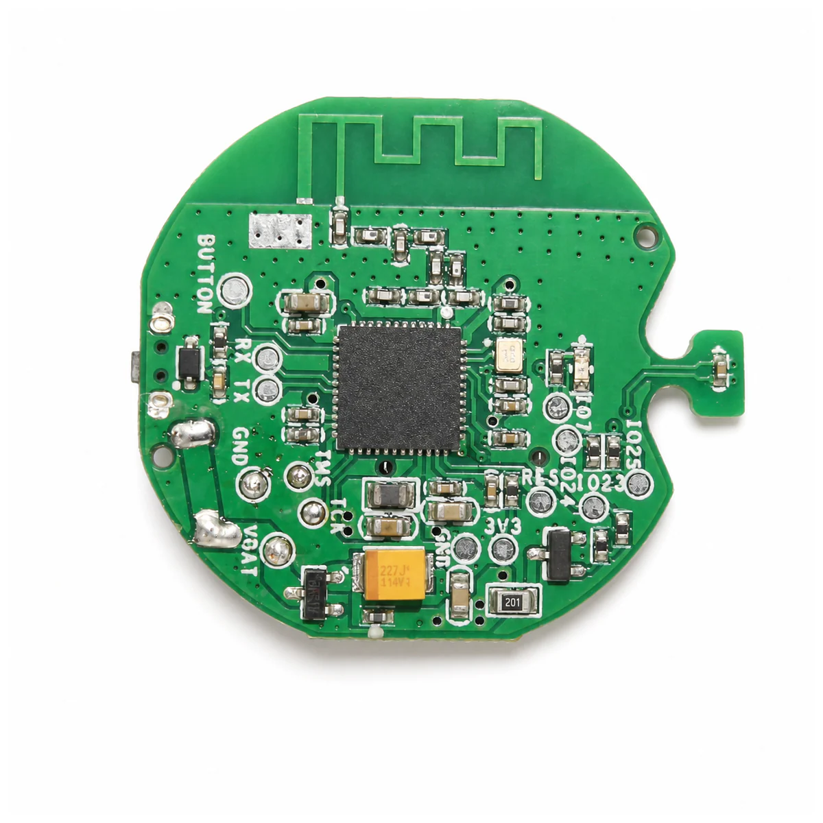 Compact wireless environmental sensor controller PCBA