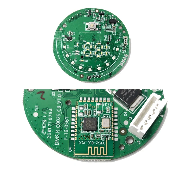 Representative display and wireless control PCBA for a high-torque percussion massager