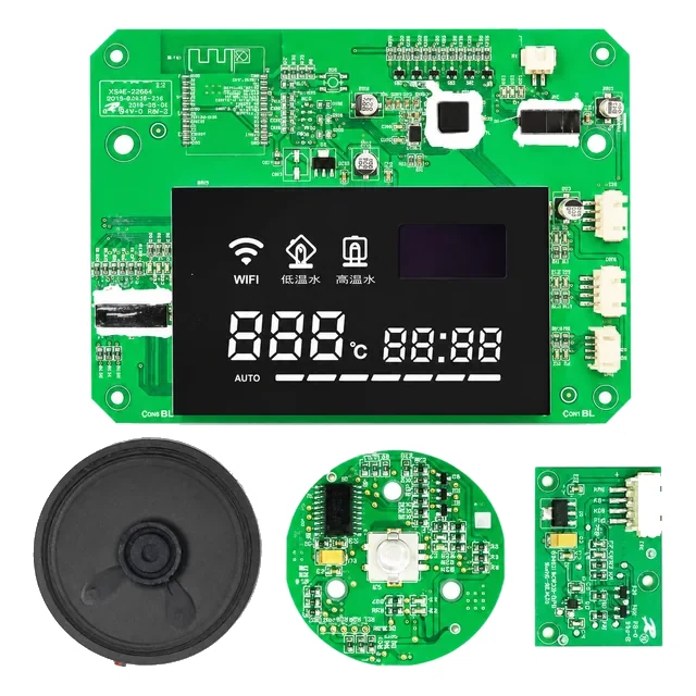 Representative control PCBA set for a connected pet feeder or waterer