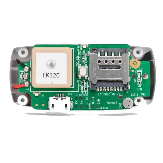 Representative GNSS and cellular mainboard for a wearable pet tracker