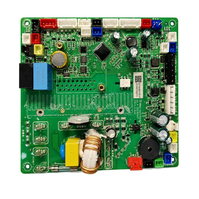 Olansi W60 water purifier main control board with mains, 24 V, pump-valve, and WBR1 wireless sections