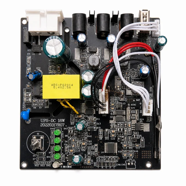 Network Mini UPS and Multi-Rail Backup PCBA — engineering project view 1