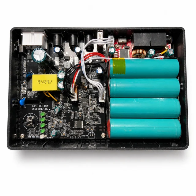 Network Mini UPS and Multi-Rail Backup PCBA — engineering project view 3