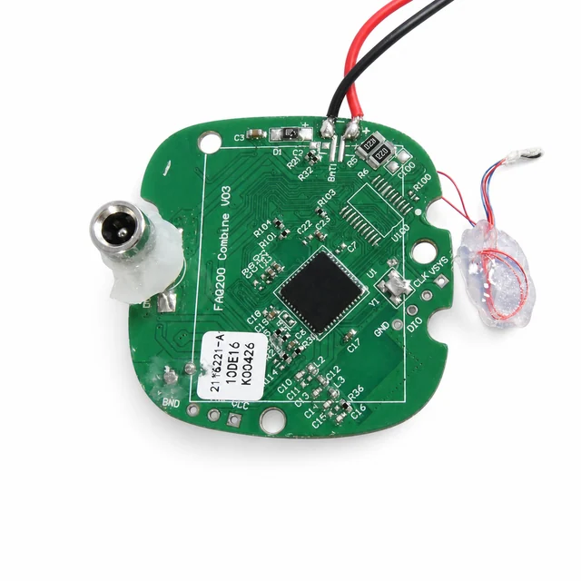 Flexible LED therapy mask controller — engineering project view 3