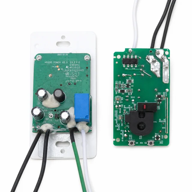 Connected Mains Switch and DIN-Rail Control PCBA — engineering project view 3