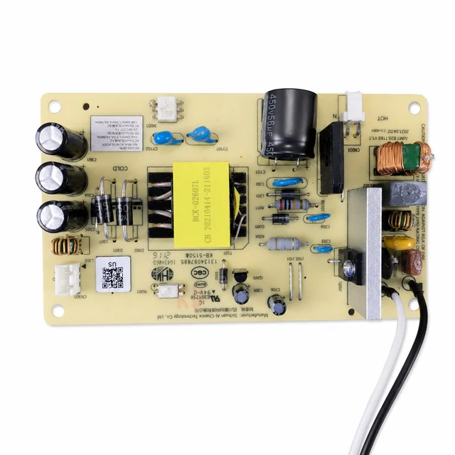 Connected Air Purifier Power and Control PCBA Set — engineering project view 2