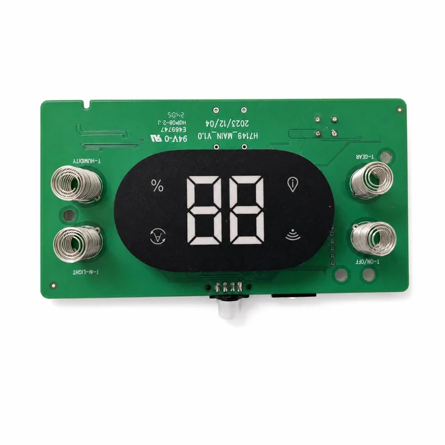 Smart Humidifier Display and Actuator PCBA Set — engineering project view 2