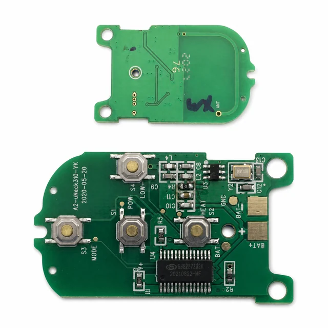 EMS Heated Neck Massager Control PCBA — engineering project view 1
