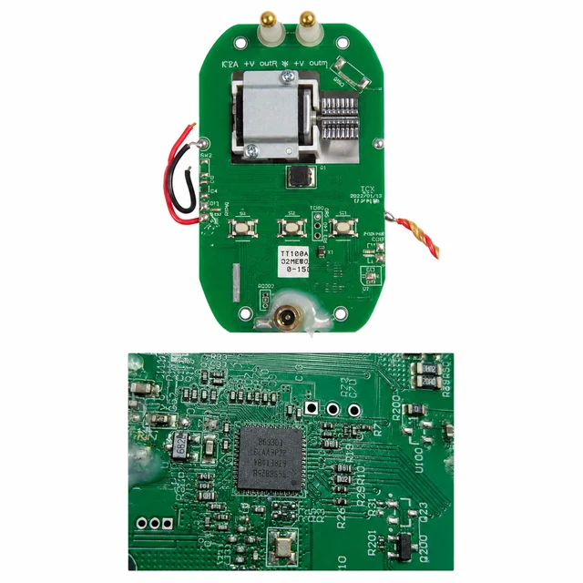 Facial Microcurrent and Vibration Massager PCBA — engineering project view 1