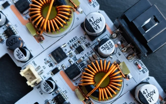 Energy and power monitoring electronics PCBA