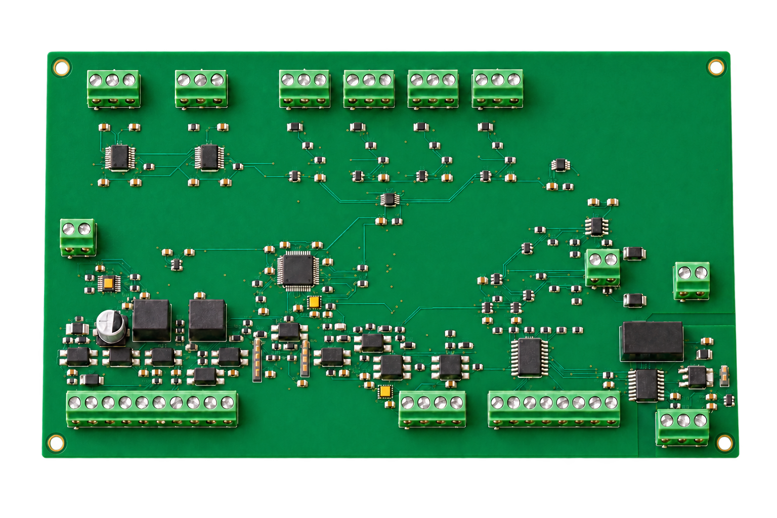 Heated-tank process control board