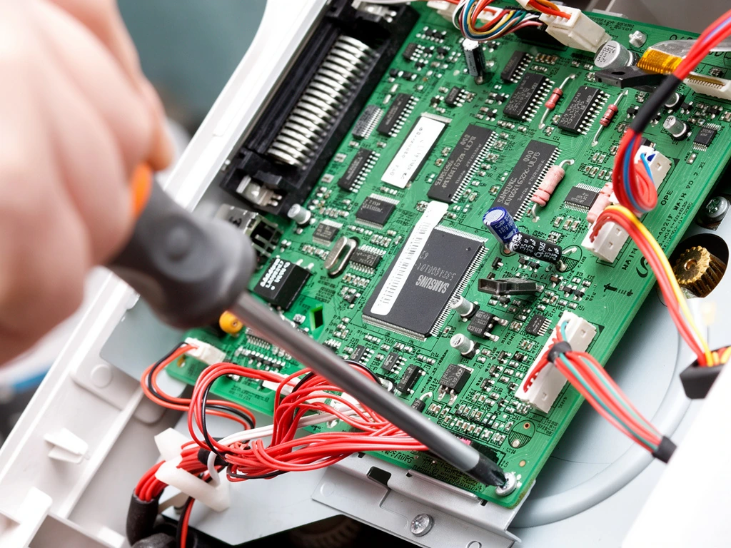 Box build assembly with PCB installed in enclosure