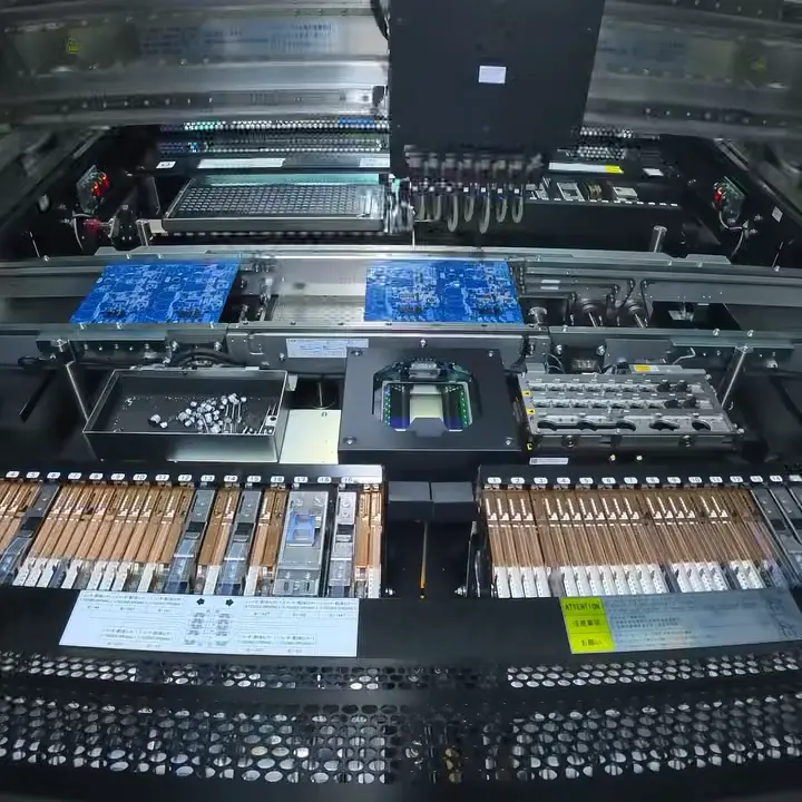 SMT pick-and-place process preparing printed circuit boards